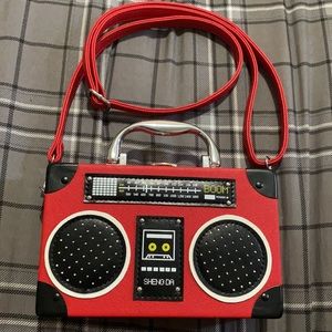KIDS - SHEIN Boom Box Design Crossbody Bag with S…